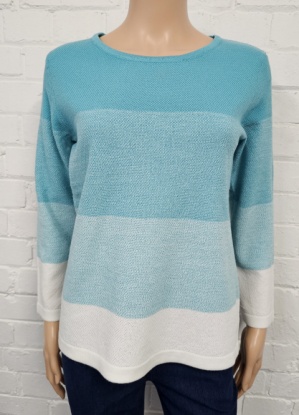 Claudia C Gradient Stripe Jumper